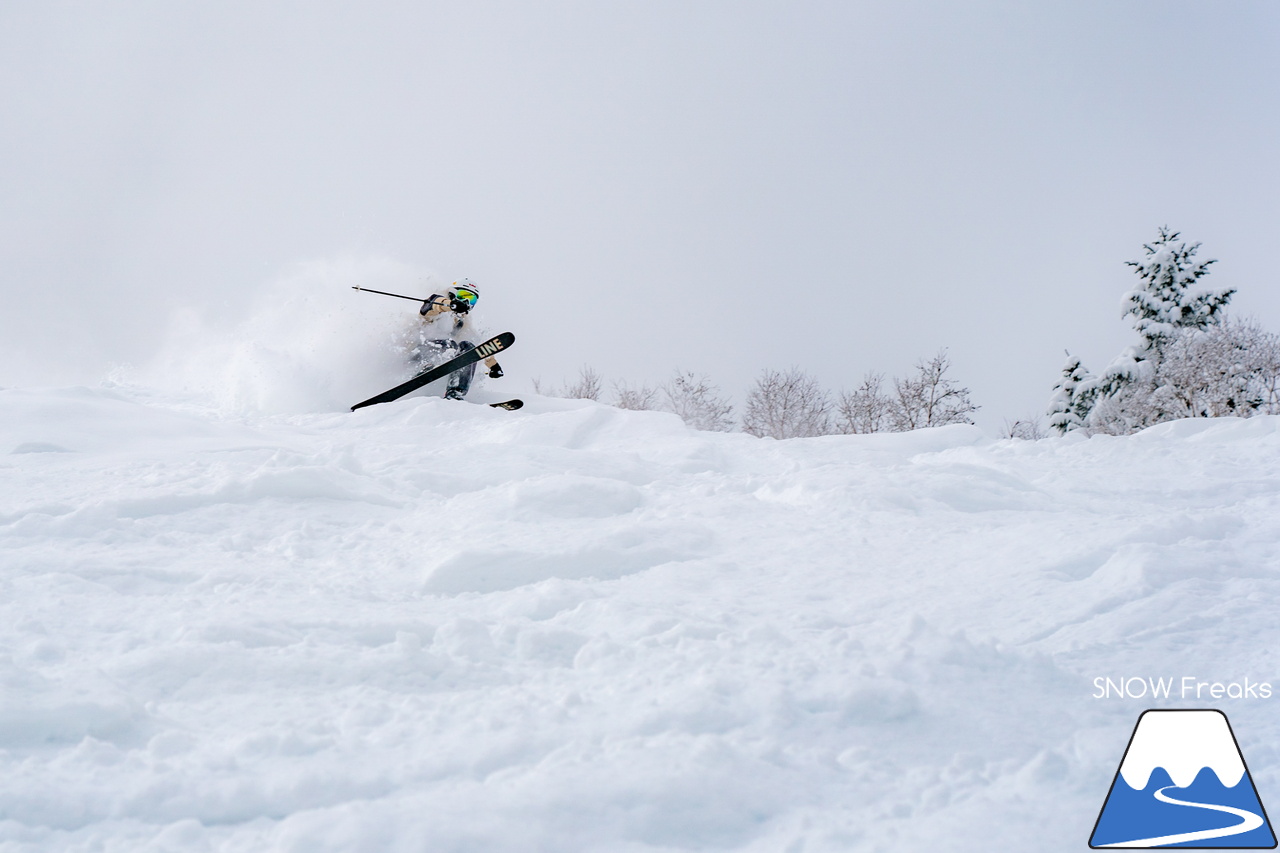 士別市日向スキー場　地元スキーヤーの皆さんと一緒に道北屈指の豪雪パウダーを心ゆくまで、滑る、滑る、滑る！